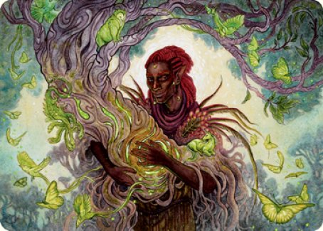 Circle of Dreams Druid Art Card [Dungeons & Dragons: Adventures in the Forgotten Realms Art Series] | Tabernacle Games