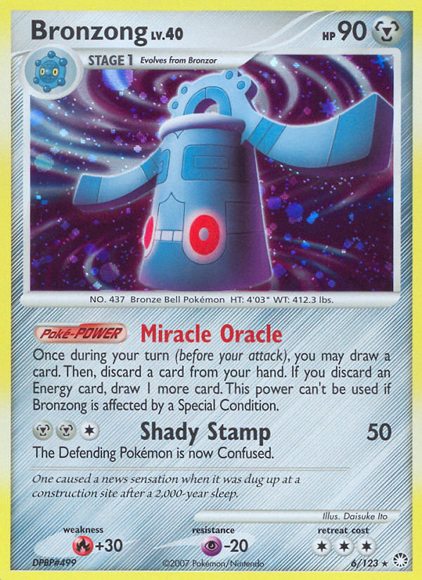 Bronzong (6/123) [Diamond & Pearl: Mysterious Treasures] | Tabernacle Games