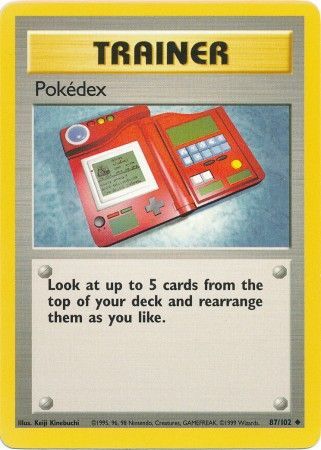 Pokedex (87/102) [Base Set Unlimited] | Tabernacle Games
