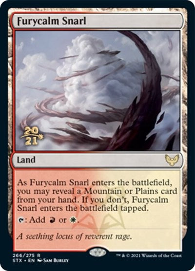 Furycalm Snarl [Strixhaven: School of Mages Prerelease Promos] | Tabernacle Games