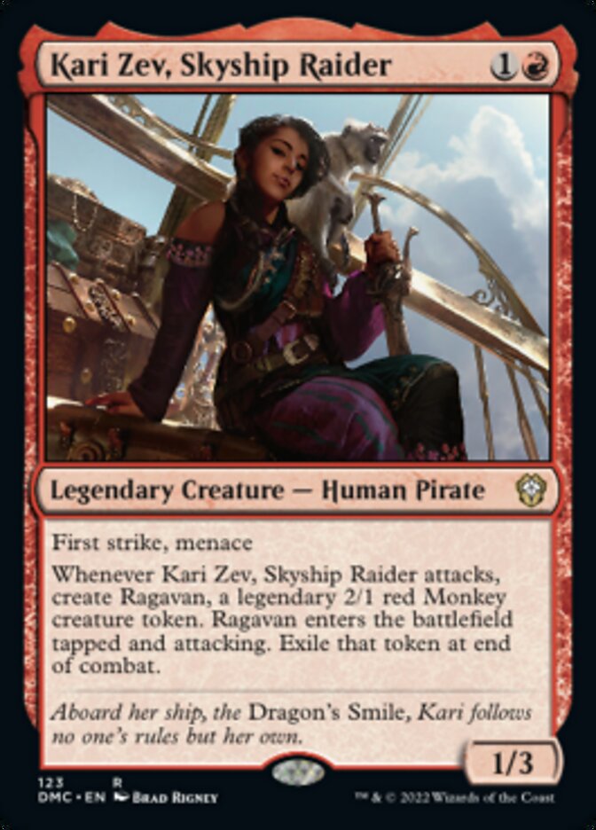 Kari Zev, Skyship Raider [Dominaria United Commander] | Tabernacle Games