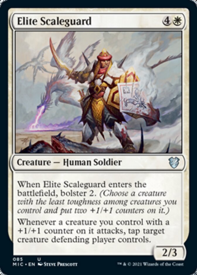 Elite Scaleguard [Innistrad: Midnight Hunt Commander] | Tabernacle Games