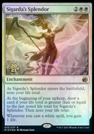 Sigarda's Splendor [Innistrad: Midnight Hunt Prerelease Promos] | Tabernacle Games