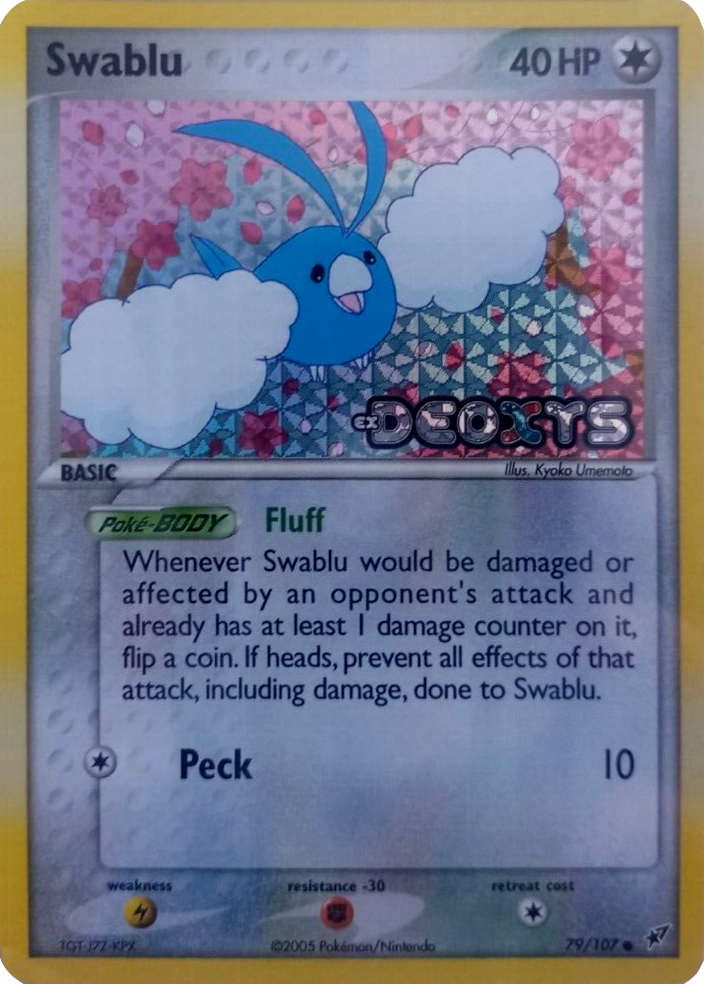 Swablu (79/107) (Stamped) [EX: Deoxys] | Tabernacle Games