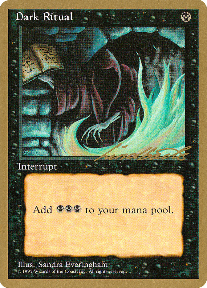 Dark Ritual (Leon Lindback) [Pro Tour Collector Set] | Tabernacle Games