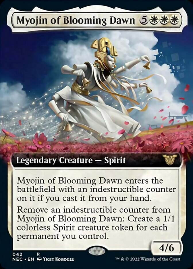 Myojin of Blooming Dawn (Extended) [Kamigawa: Neon Dynasty Commander] | Tabernacle Games