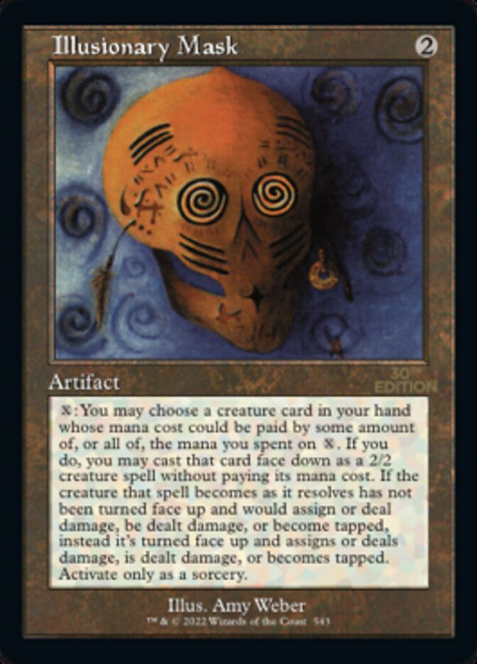 Illusionary Mask (Retro) [30th Anniversary Edition] | Tabernacle Games