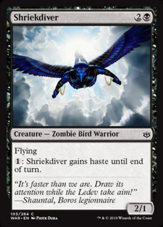 Shriekdiver [War of the Spark] | Tabernacle Games
