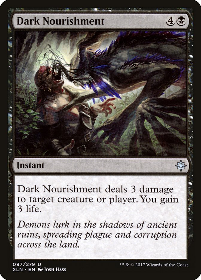 Dark Nourishment [Ixalan] | Tabernacle Games