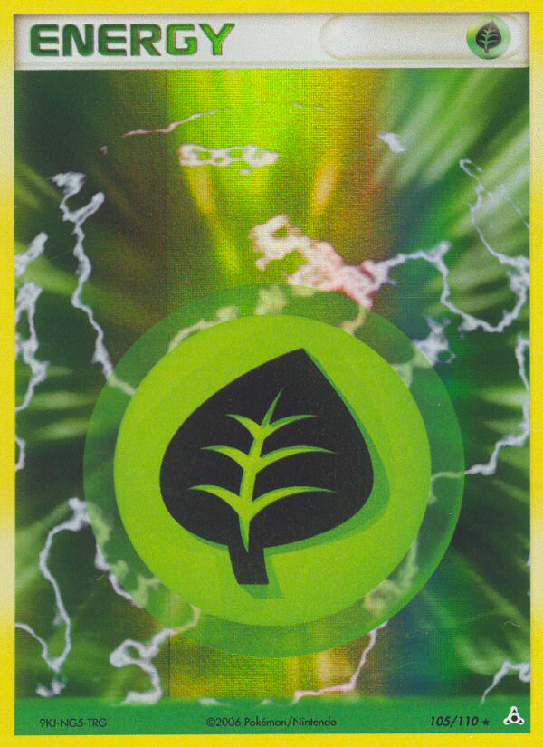 Grass Energy (105/110) [EX: Holon Phantoms] | Tabernacle Games