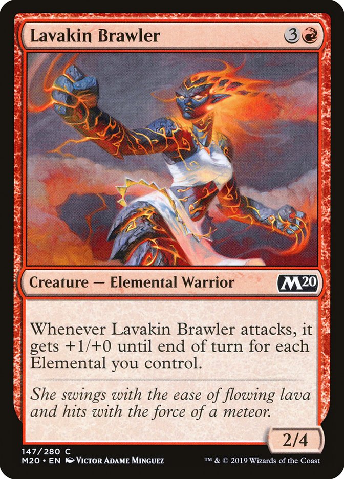 Lavakin Brawler [Core Set 2020] | Tabernacle Games