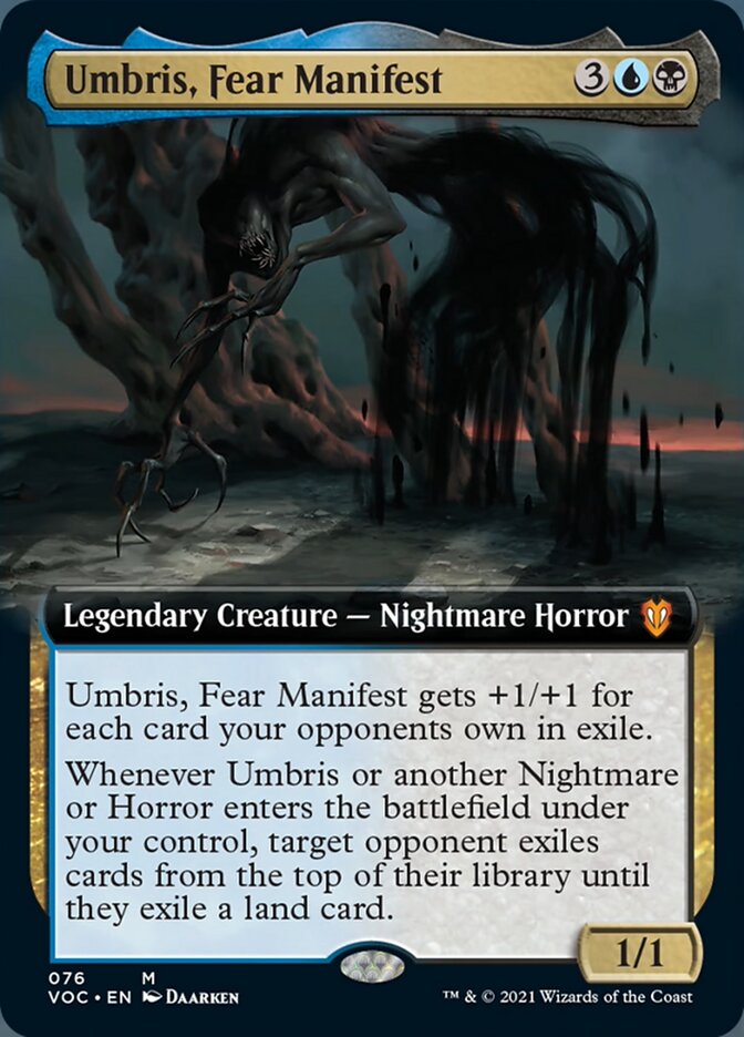 Umbris, Fear Manifest (Extended) [Innistrad: Crimson Vow Commander] | Tabernacle Games