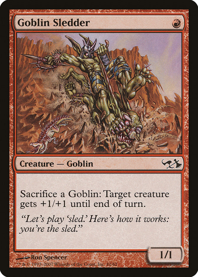 Goblin Sledder [Duel Decks: Elves vs. Goblins] | Tabernacle Games