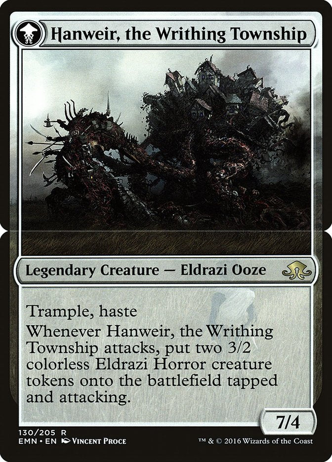 Hanweir, the Writhing Township [Eldritch Moon Prerelease Promos] | Tabernacle Games