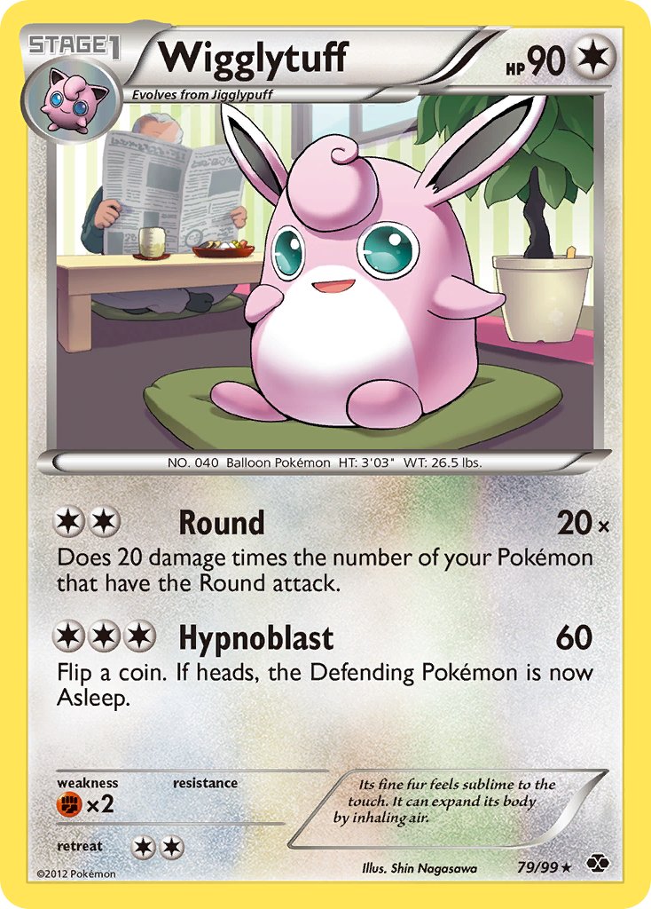 Wigglytuff (79/99) (Cosmos Holo) (Blister Exclusive) [Black & White: Next Destinies] | Tabernacle Games