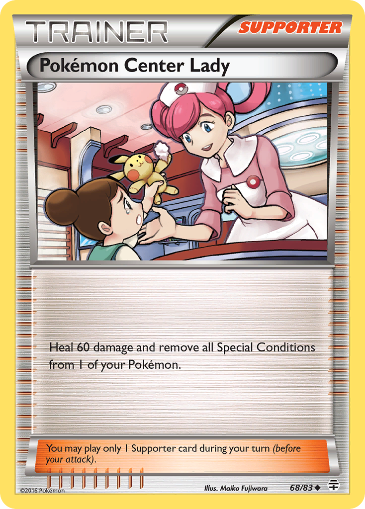 Pokemon Center Lady (68/83) [XY: Generations] | Tabernacle Games