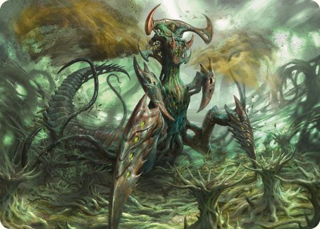 Zopandrel, Hunger Dominus Art Card [Phyrexia: All Will Be One Art Series] | Tabernacle Games