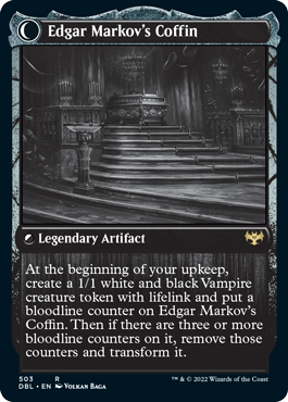 Edgar, Charmed Groom // Edgar Markov's Coffin [Innistrad: Double Feature] | Tabernacle Games