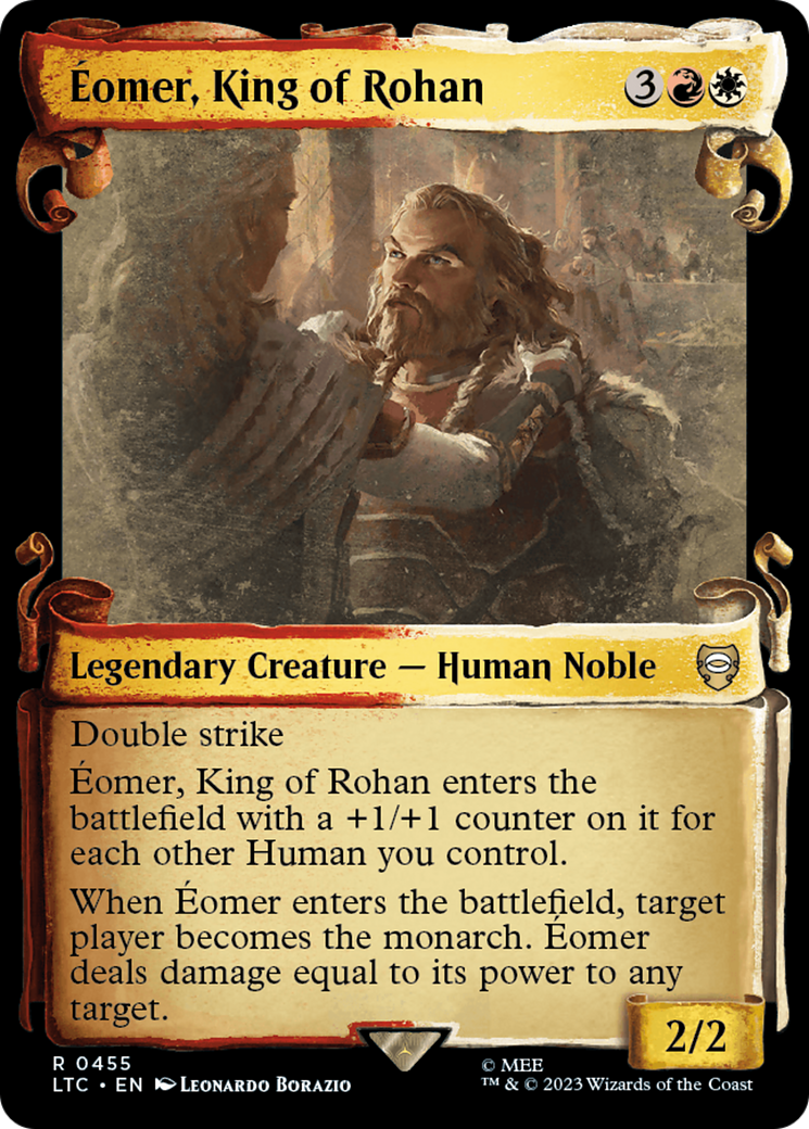 Eomer, King of Rohan [The Lord of the Rings: Tales of Middle-Earth Commander Showcase Scrolls] | Tabernacle Games