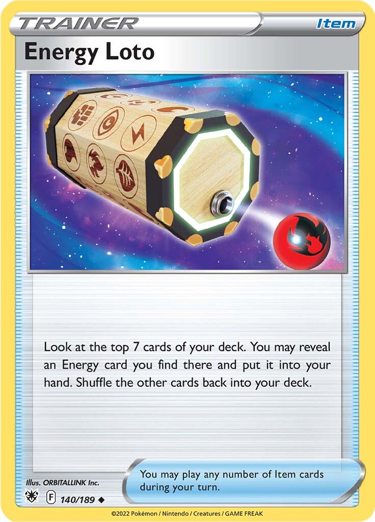 Energy Loto (140/189) [Sword & Shield: Astral Radiance] | Tabernacle Games