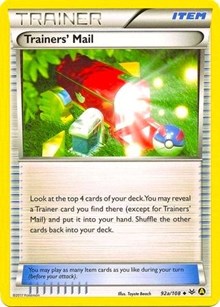 Trainers' Mail (92a/108) (Alternate Art Promo) [XY: Roaring Skies] | Tabernacle Games