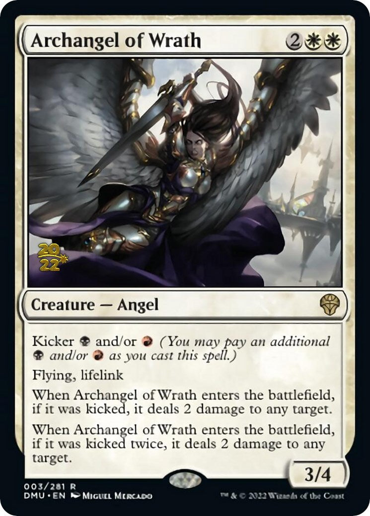 Archangel of Wrath [Dominaria United Prerelease Promos] | Tabernacle Games