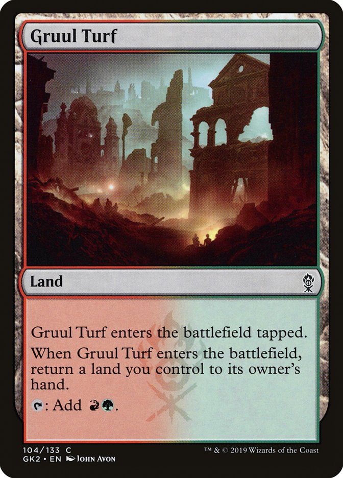 Gruul Turf [Ravnica Allegiance Guild Kit] | Tabernacle Games