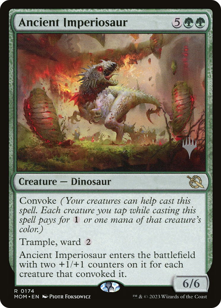Ancient Imperiosaur (Promo Pack) [March of the Machine Promos] | Tabernacle Games