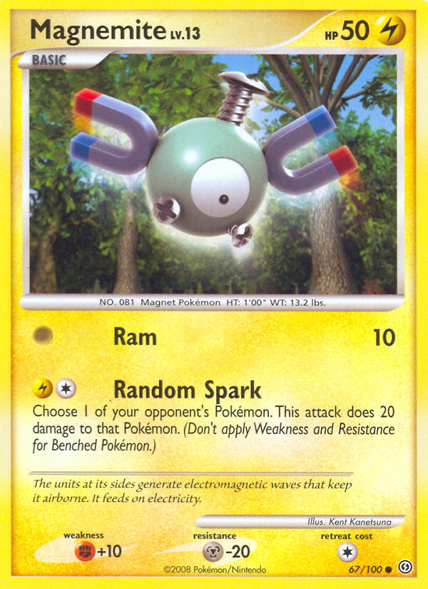 Magnemite (67/100) [Diamond & Pearl: Stormfront] | Tabernacle Games