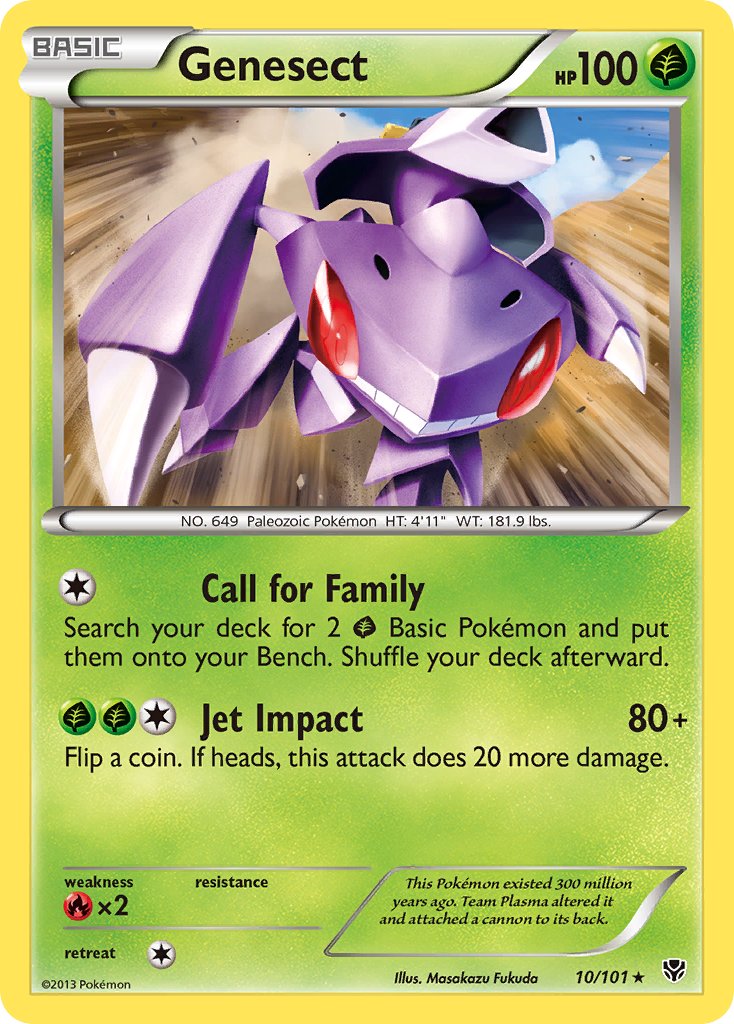 Genesect (10/101) (Theme Deck Exclusive) [Black & White: Plasma Blast] | Tabernacle Games