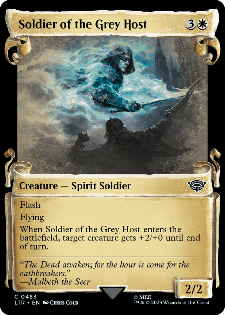Soldier of the Grey Host [The Lord of the Rings: Tales of Middle-Earth Showcase Scrolls] | Tabernacle Games