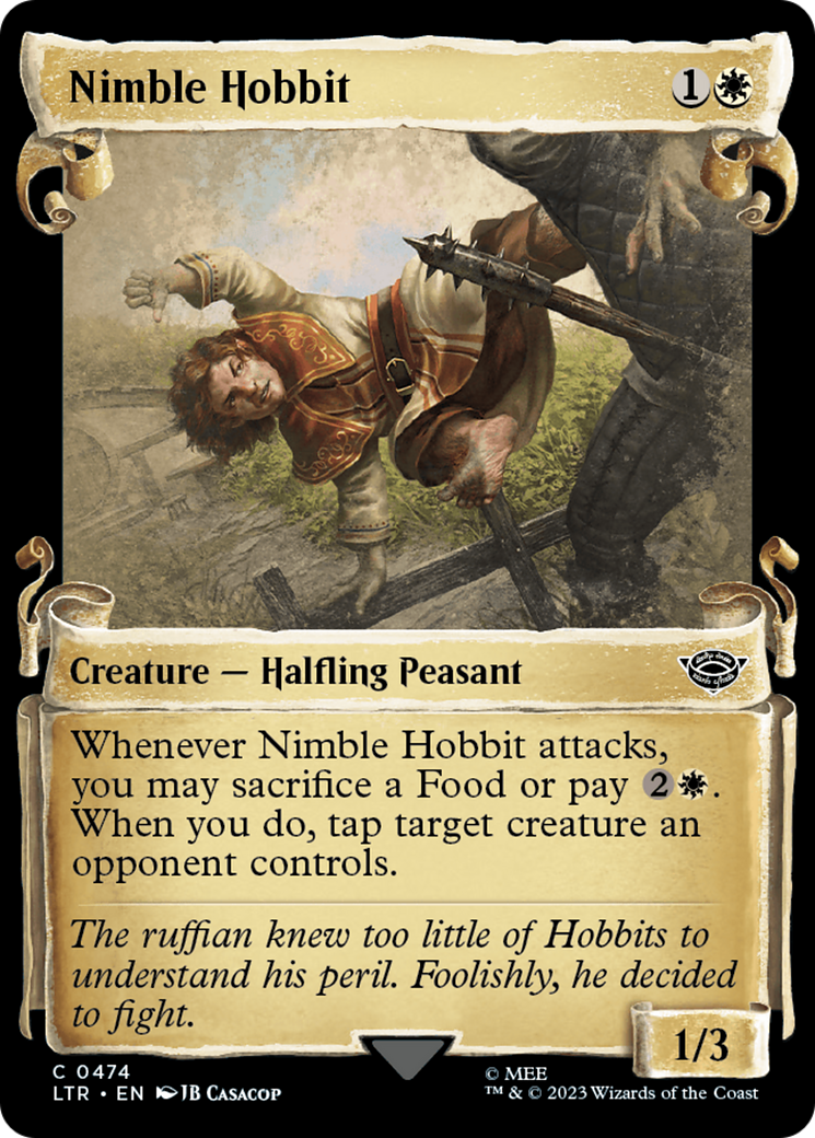 Nimble Hobbit [The Lord of the Rings: Tales of Middle-Earth Showcase Scrolls] | Tabernacle Games