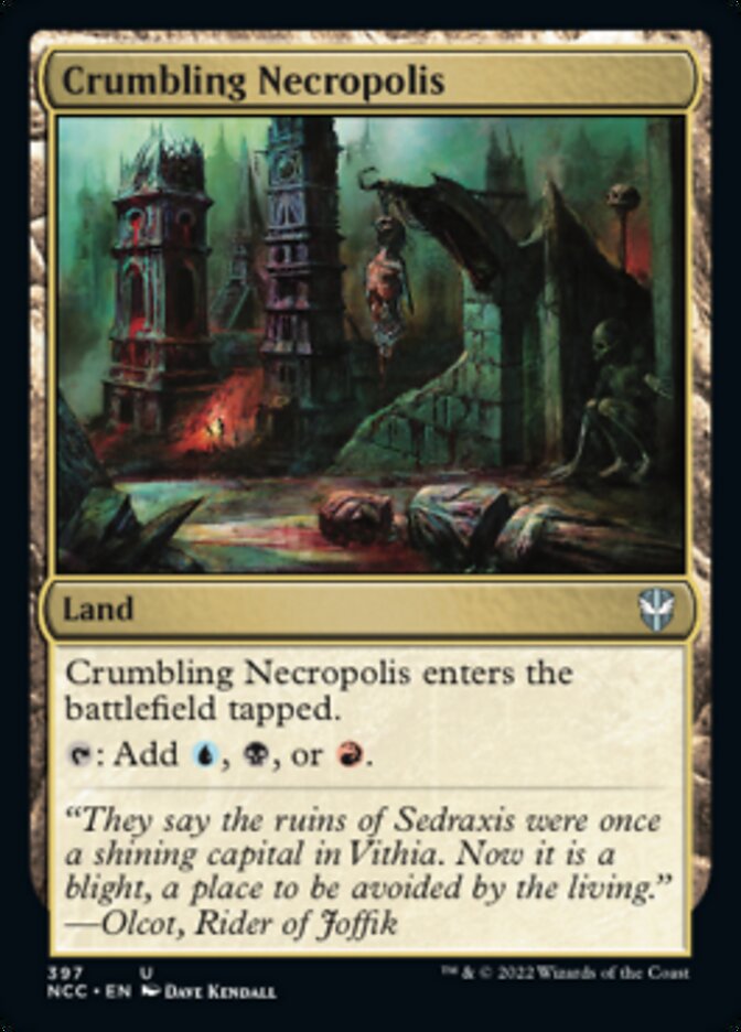 Crumbling Necropolis [Streets of New Capenna Commander] | Tabernacle Games