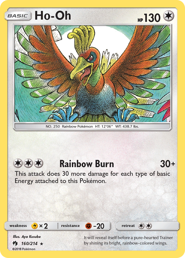 Ho-Oh (160/214) [Sun & Moon: Lost Thunder] | Tabernacle Games