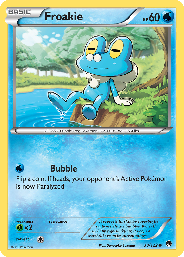 Froakie (38/122) [XY: BREAKpoint] | Tabernacle Games