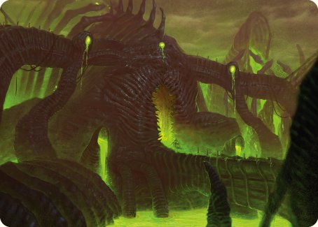 The Dross Pits Art Card [Phyrexia: All Will Be One Art Series] | Tabernacle Games