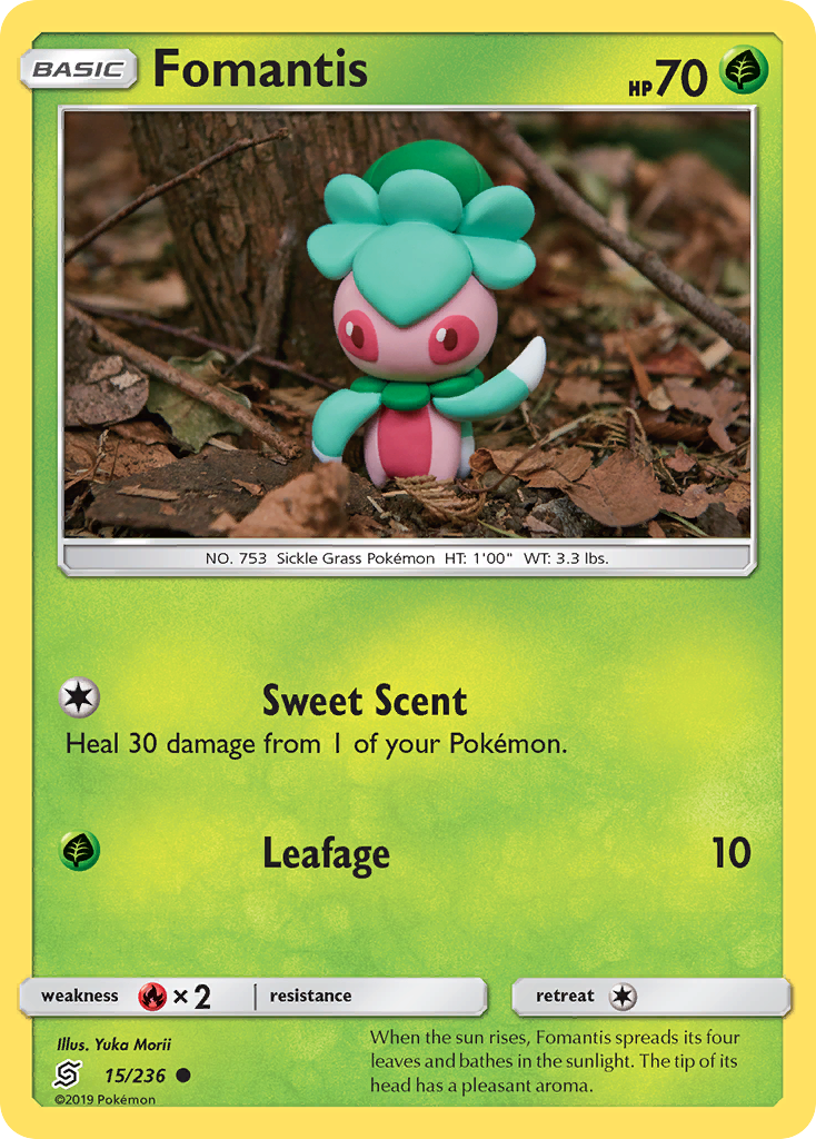 Fomantis (15/236) [Sun & Moon: Unified Minds] | Tabernacle Games