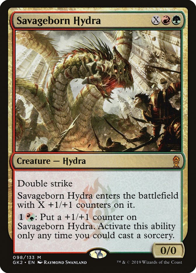 Savageborn Hydra [Ravnica Allegiance Guild Kit] | Tabernacle Games