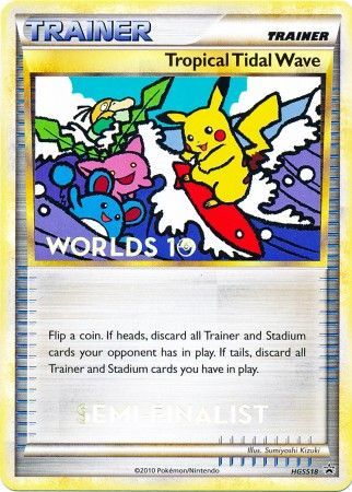 Tropical Tidal Wave (HGSS18) (Semi Finalist) [HeartGold & SoulSilver: Black Star Promos] | Tabernacle Games