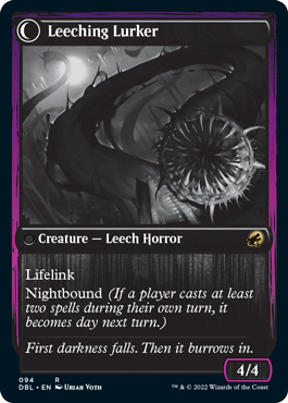Curse of Leeches // Leeching Lurker [Innistrad: Double Feature] | Tabernacle Games