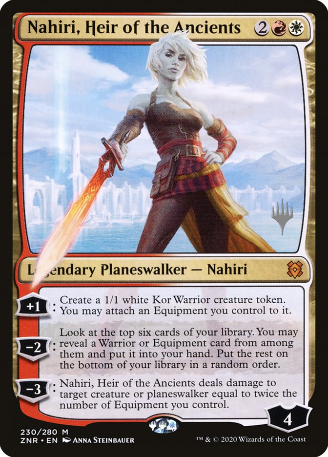 Nahiri, Heir of the Ancients (Promo Pack) [Zendikar Rising Promos] | Tabernacle Games