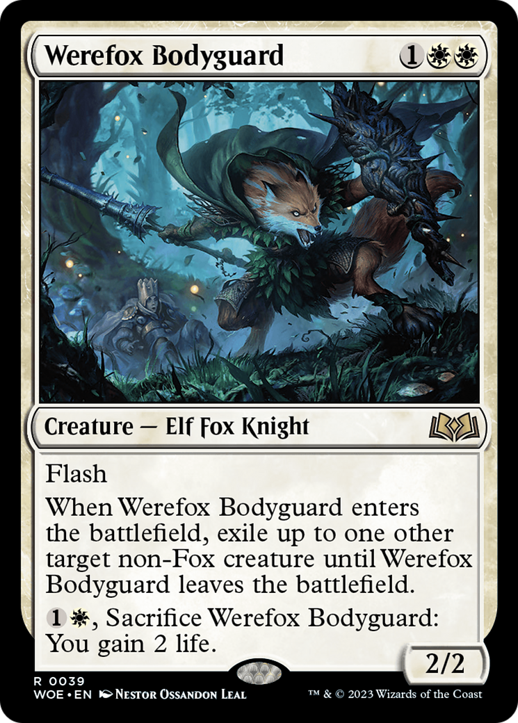 Werefox Bodyguard [Wilds of Eldraine] | Tabernacle Games