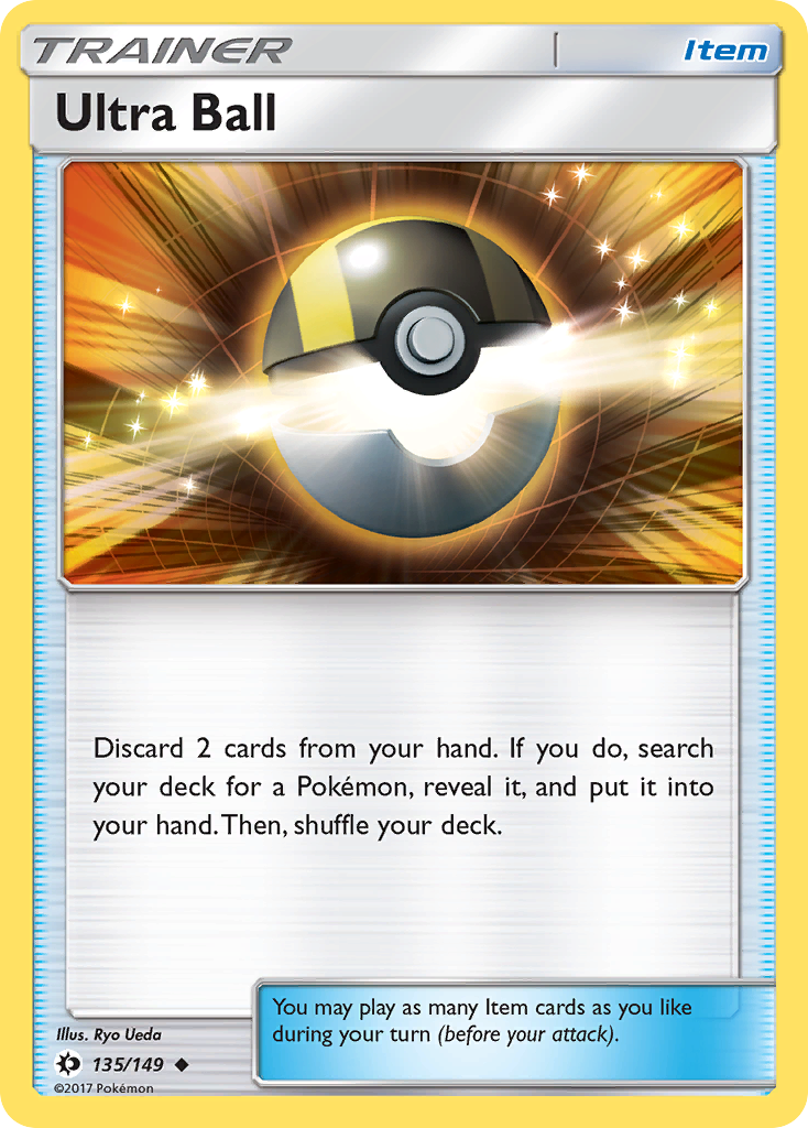 Ultra Ball (135/149) [Sun & Moon: Base Set] | Tabernacle Games