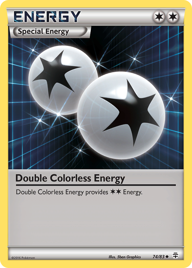 Double Colorless Energy (74/83) [XY: Generations] | Tabernacle Games