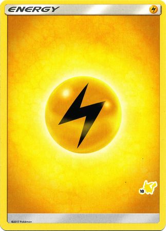 Lightning Energy (Pikachu Stamp #18) [Battle Academy 2020] | Tabernacle Games