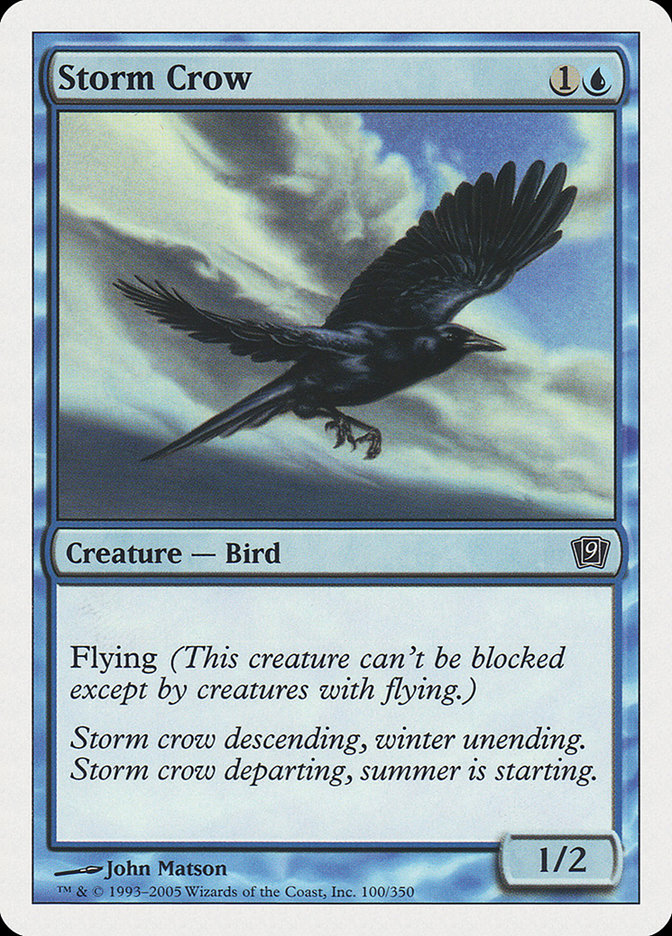 Storm Crow [Ninth Edition] | Tabernacle Games