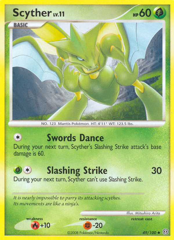 Scyther (49/100) [Diamond & Pearl: Stormfront] | Tabernacle Games