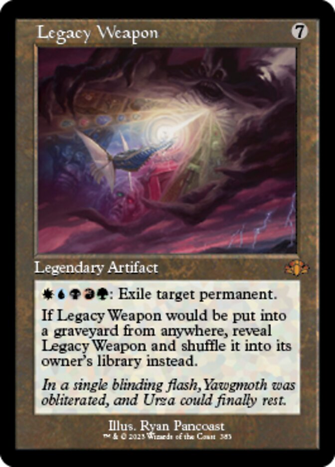 Legacy Weapon (Retro) [Dominaria Remastered] | Tabernacle Games