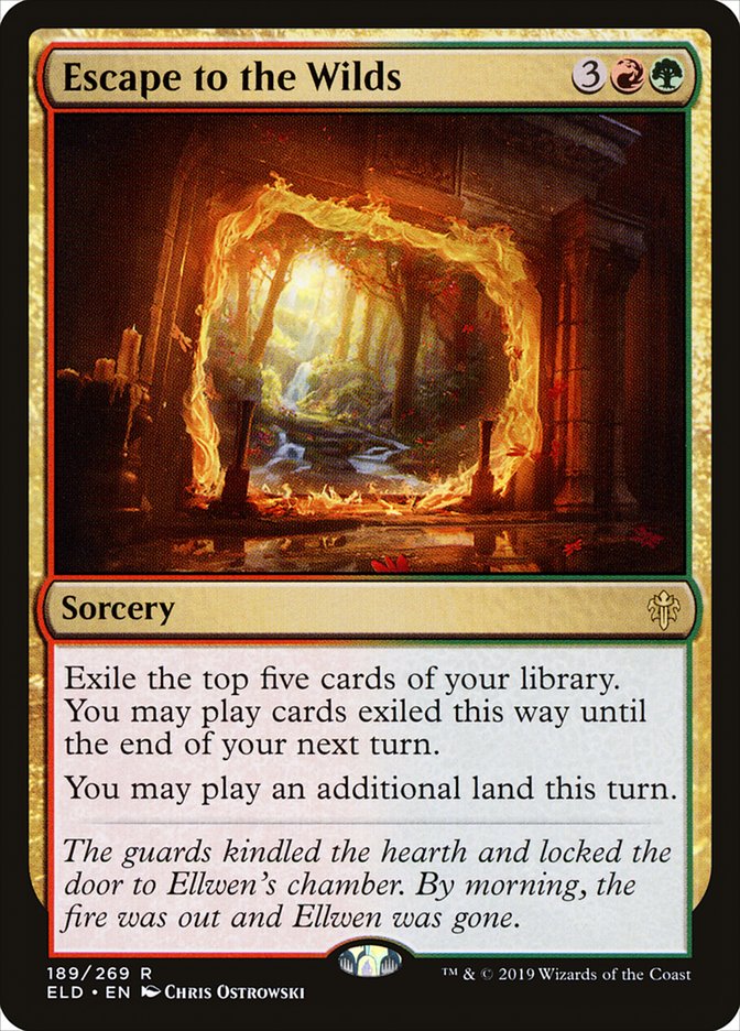 Escape to the Wilds [Throne of Eldraine] | Tabernacle Games