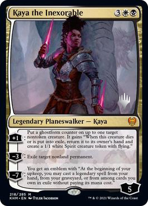 Kaya the Inexorable [Kaldheim Promo Pack] | Tabernacle Games